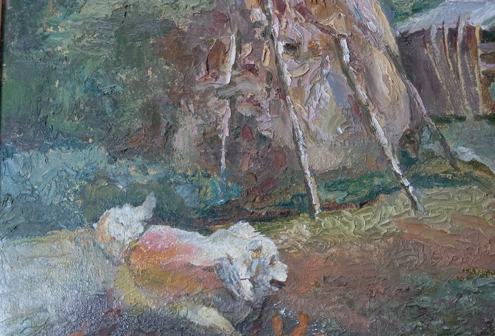 картина "Осінь на Снові". В. Магдаченко