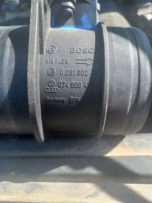 Витратомір повітря. Датчик ДМРВ.