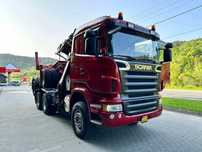 Scania R480 6x6 DO DREWNA