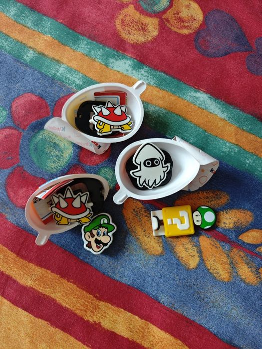 Troco figuras Kinder Joy do Super Mario