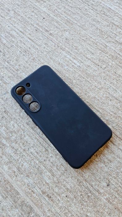 Capa preta Silicone Samsung S23
