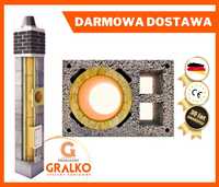 Komin systemowy 4mb KW2 system kominowy ceramiczny 30 lat GWARANCJI!