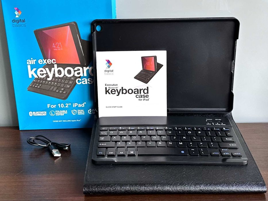 Bluetooth-клавіатура – чохол Digital Basics Air Exec для iPad 10.2