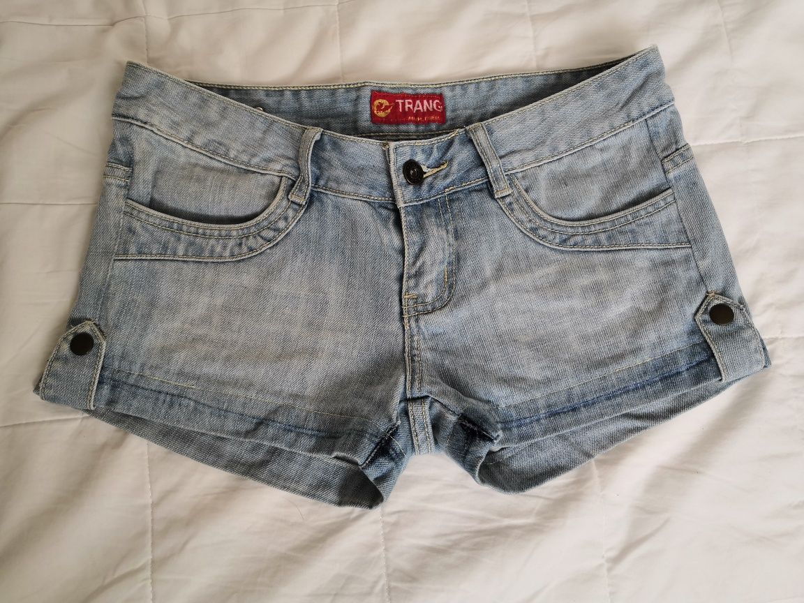 Damskie szorty jeansowe, rozmiar S, Polecam!