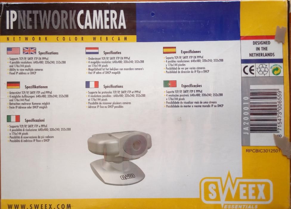 Camara por IP- Network Color CAM SWEEX