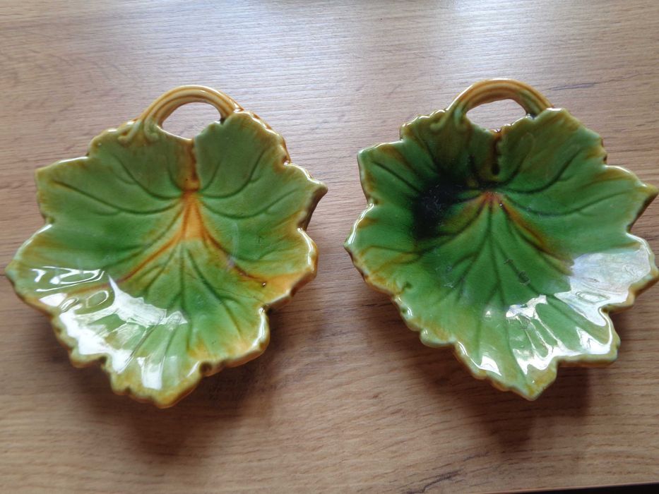 Liście ceramiczne zielone