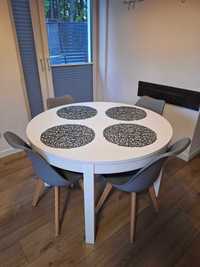 Stół okrągły biały Ikea
