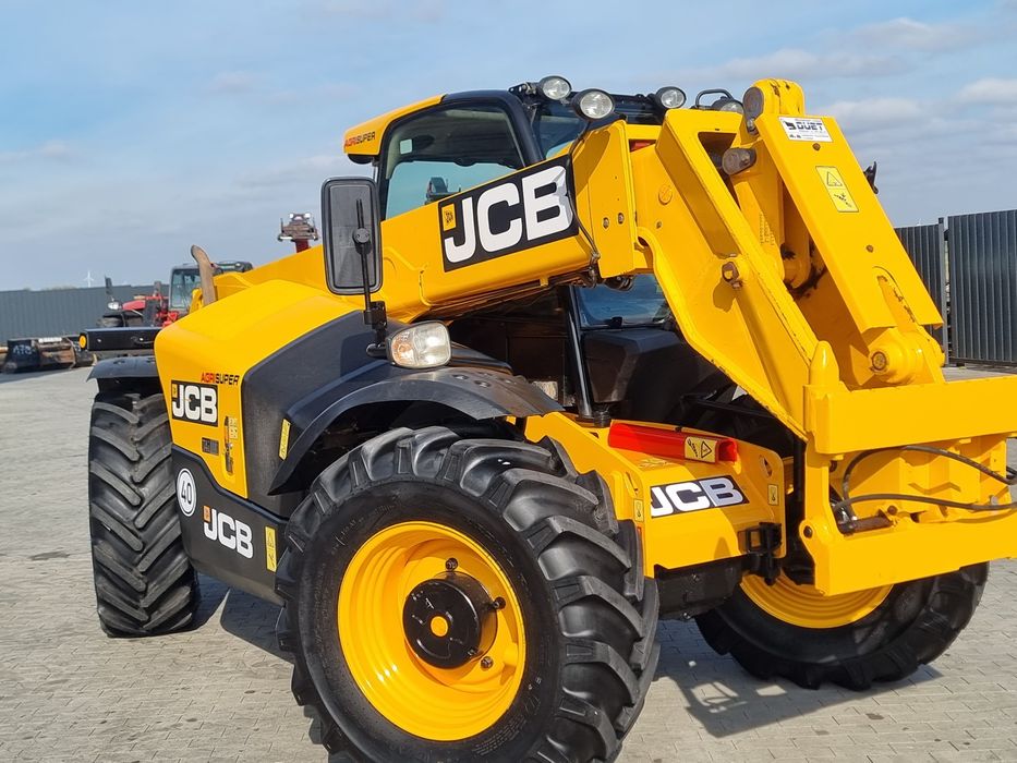 Ładowarka teleskopowa JCB 536-70 AgriPlus 14r, Widły, Klimatyzacja,