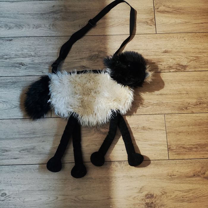 Torebka / torba  na ramię - baranek