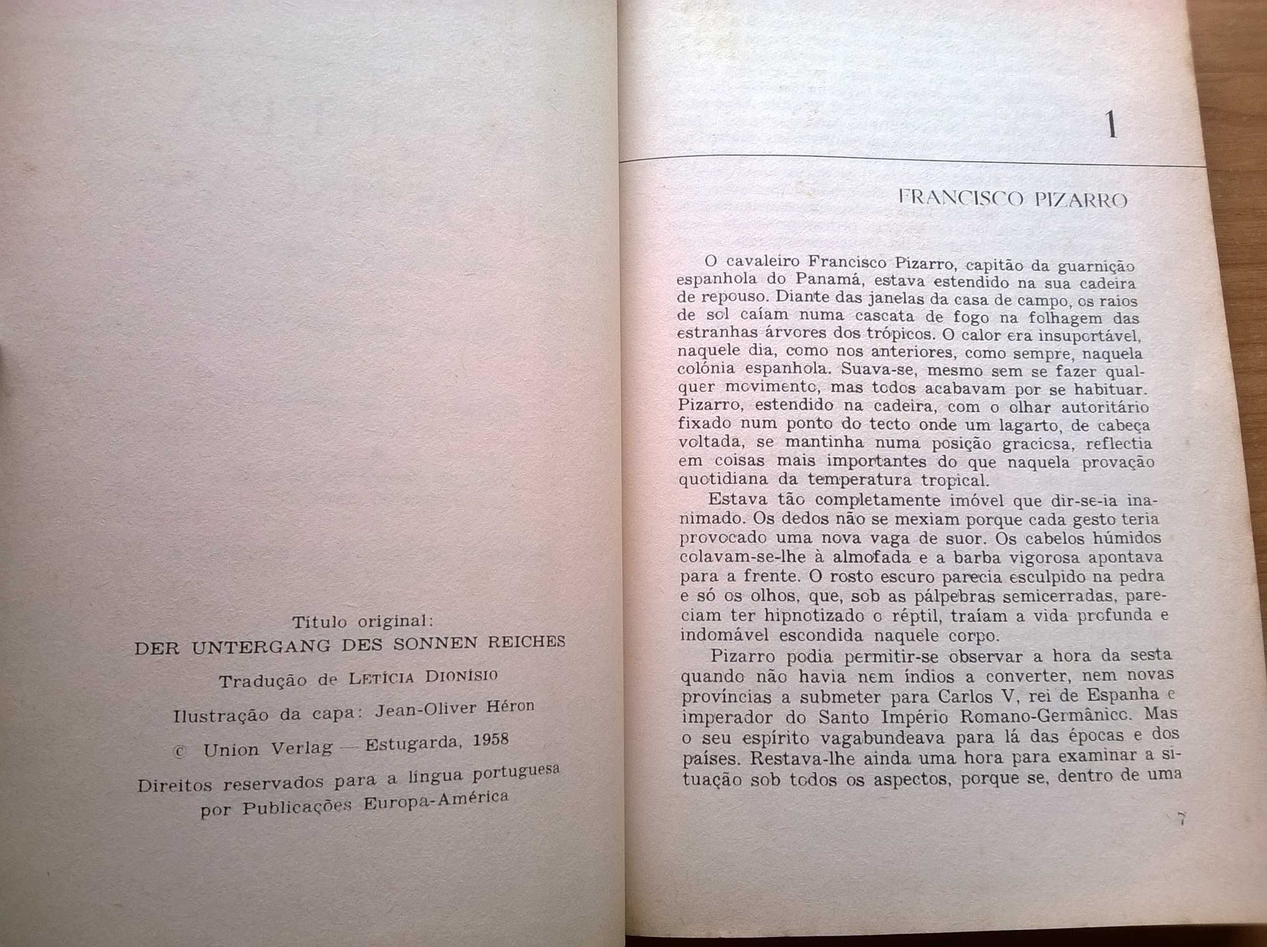 A Queda do Incas - Comte Franz Zedtwitz
