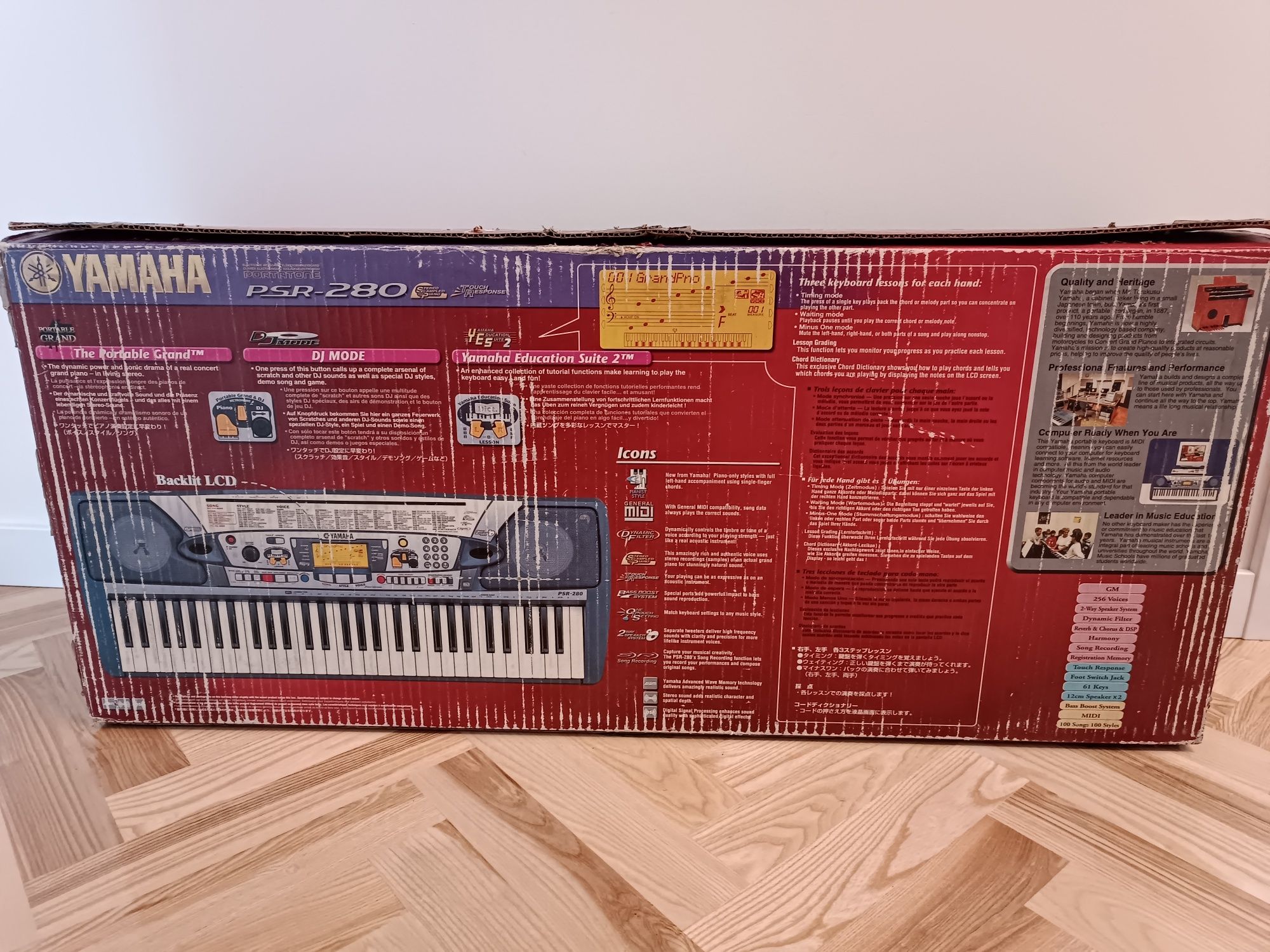 Yamaha Keyboard PSR-280 + stojak