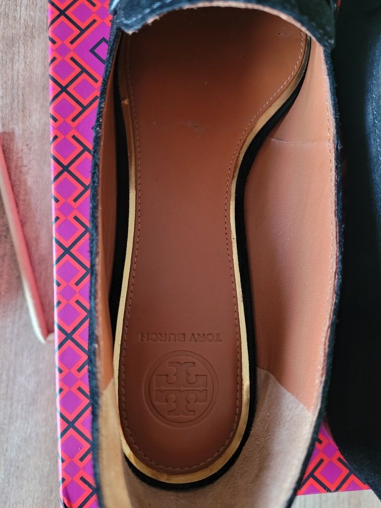 Tory burch oryginalne półbuty skóra r. 37