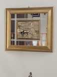 Quadro com relevo em casquinha