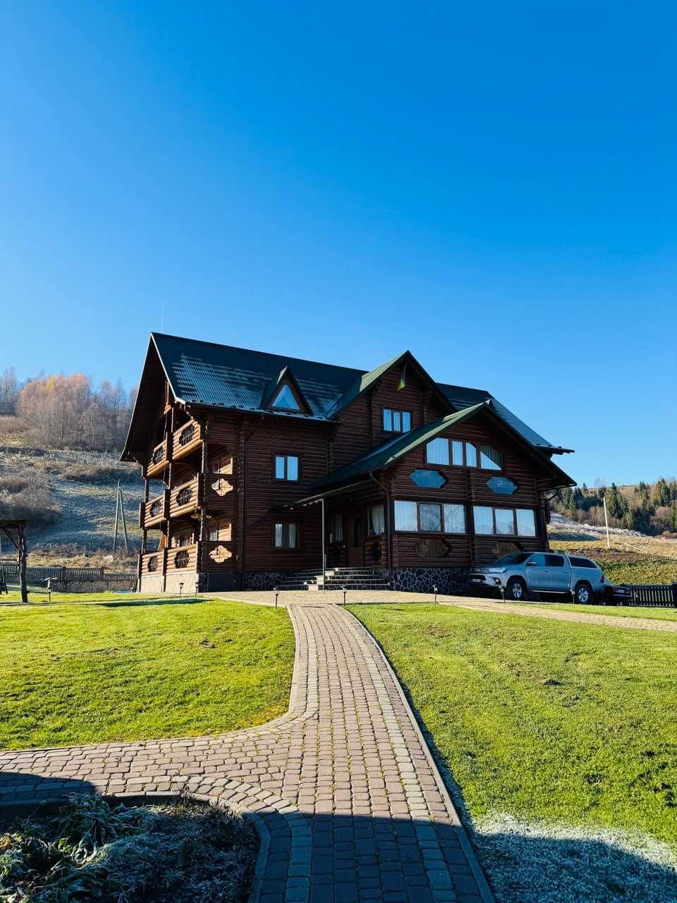 Продаж готельно-ресторанного комплексу у с.Росохач. (485 м.кв.,)РІЧКА