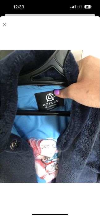 Шубка з мутона і лами ACTORS 36 p XS-S ціна -вогонь