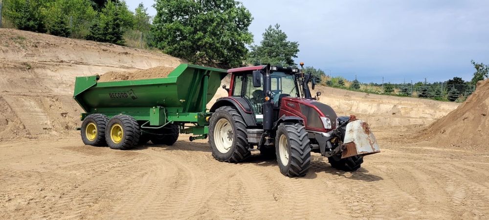 Usługi koparką , wywrotka , ciągnik , przyczepa budowlana