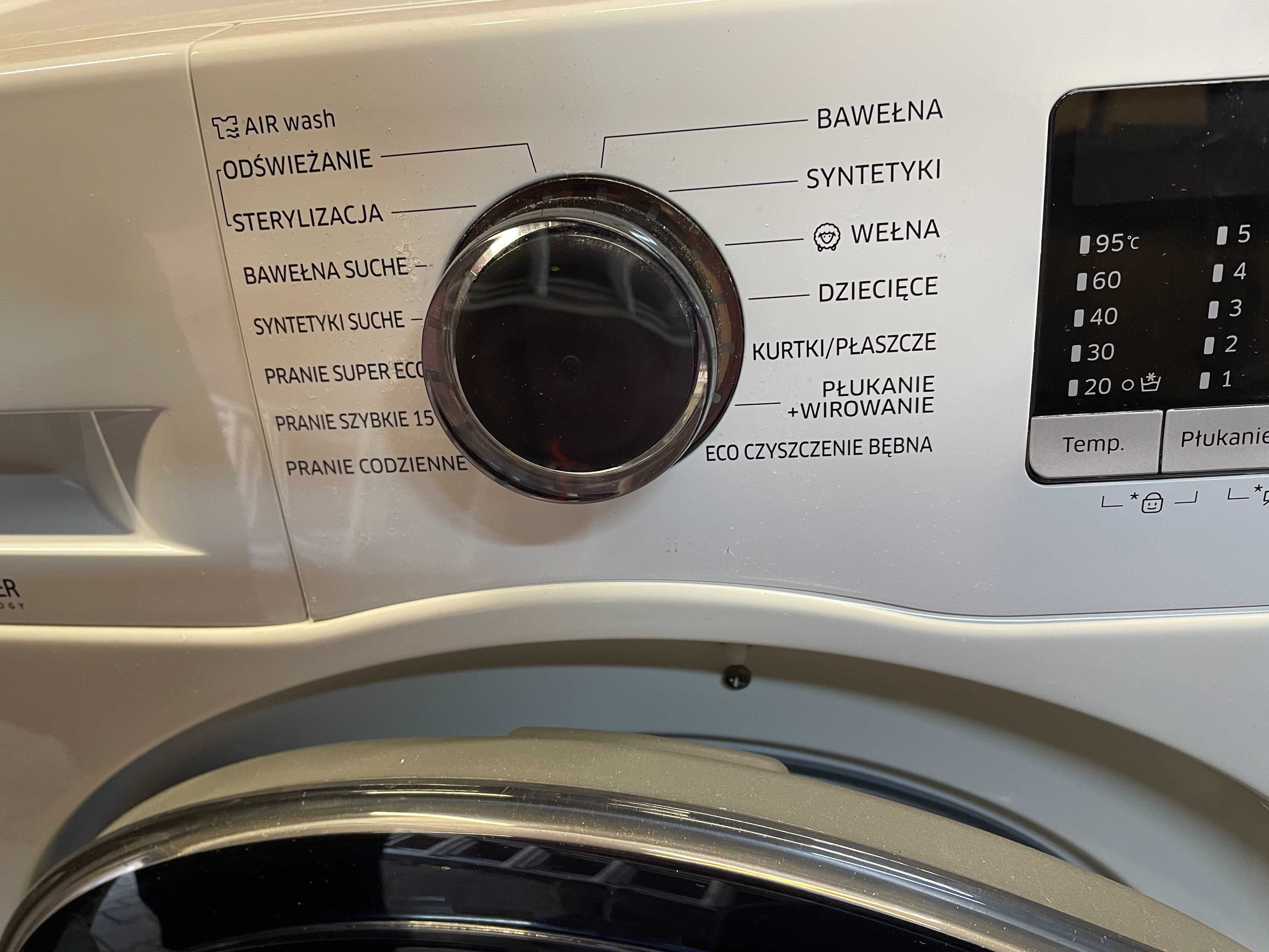 Sprawna pralka automatyczna SAMSUNG WD80K5A10OW/EO