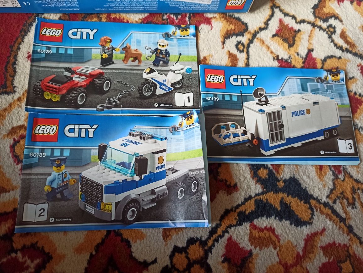 Lego city конструктор мобільний командний центр