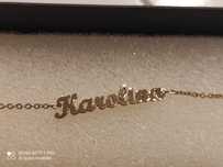 łancuszek celebrytka Karolina 18-21cm wakentynki