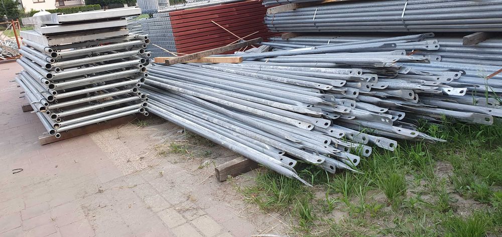 Rusztowanie elewacyjne używane elewacyjne możliwość transportu