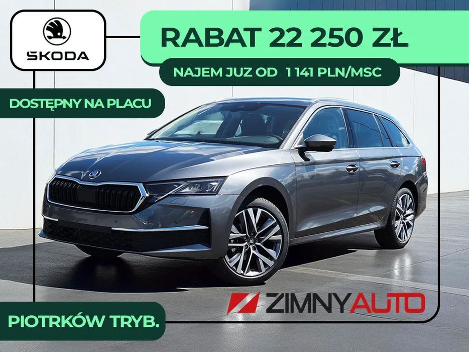 Skoda Octavia Rabat: 22 250 PLN m-HEV/ Pakiet Winter Plus Design Selection