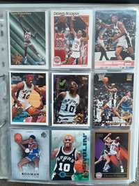 Dennis Rodman Chicago Bulls Spurs Detroit Pistons karty nba