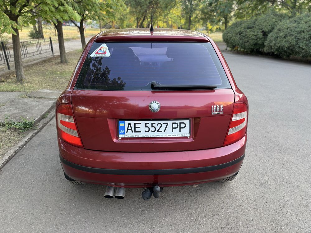 SKODA Fabia Кондиционер рабочий