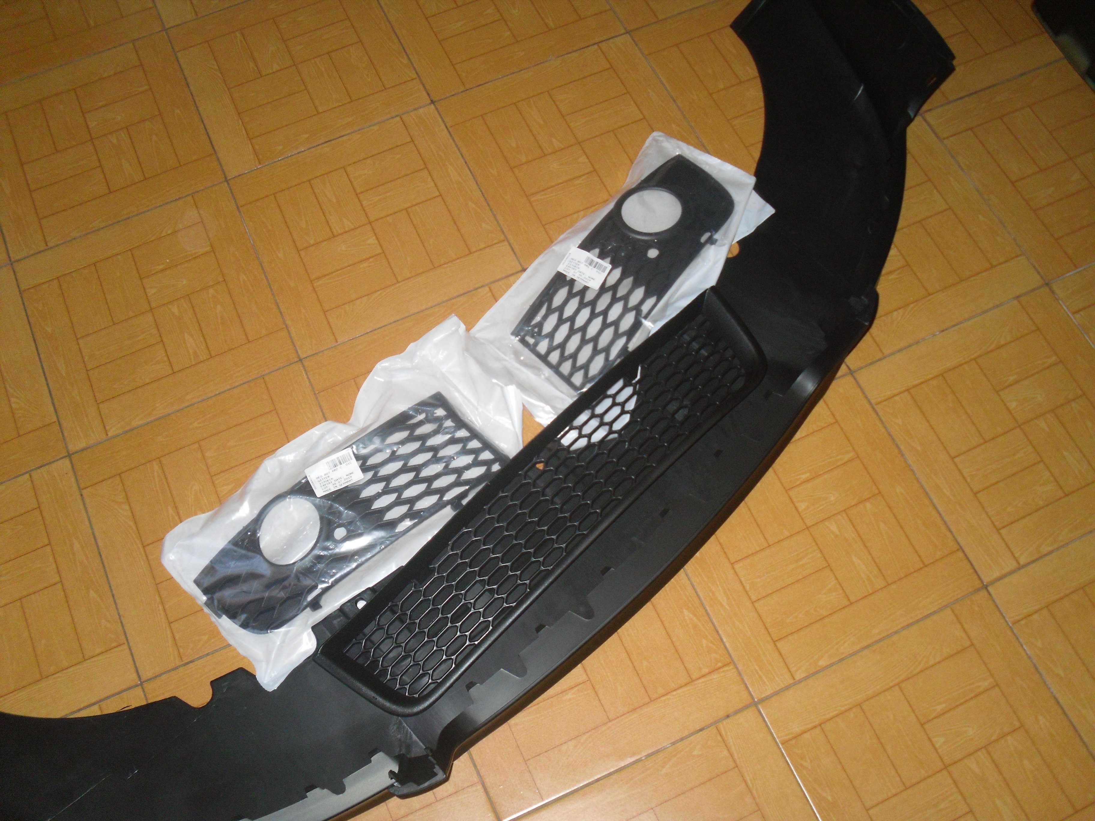 Spoiler e grelhas KIT USP S-line frontal Audi A4 S4 B6 8E