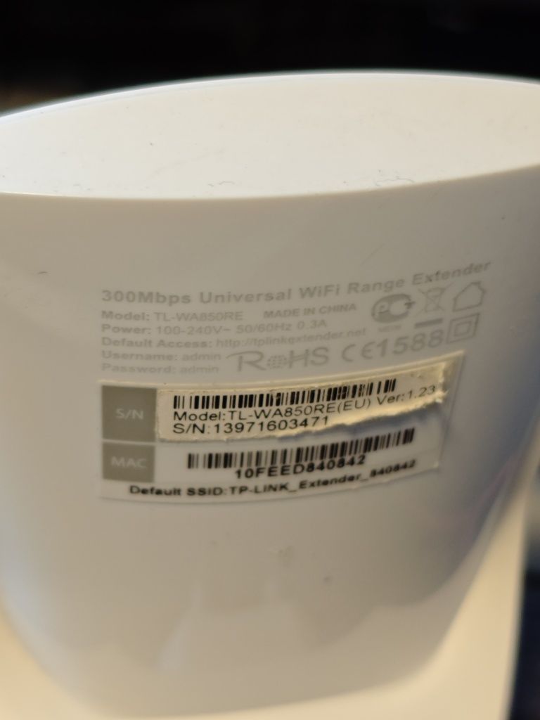 Extender TP LINK TL-WA850RE(E