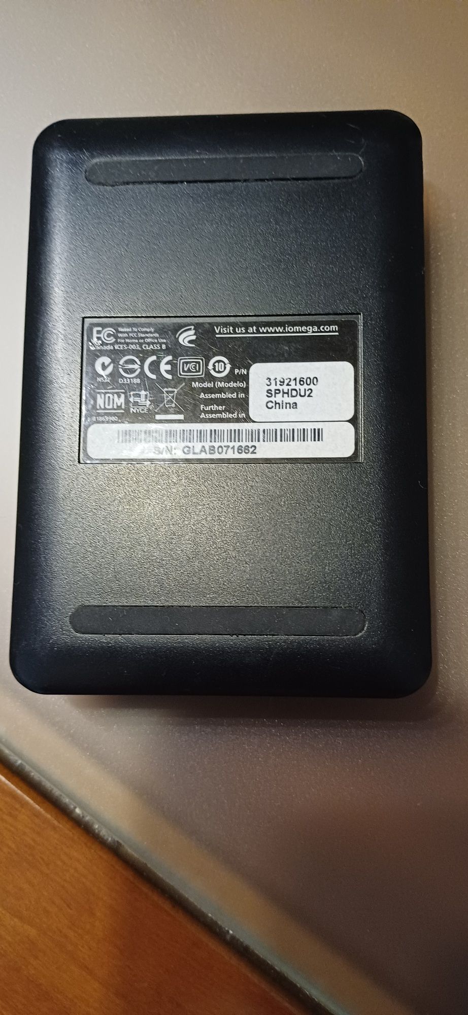 Disco Externo 1 Tb Iomega