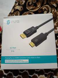 Kabel HDMI nowy czarny