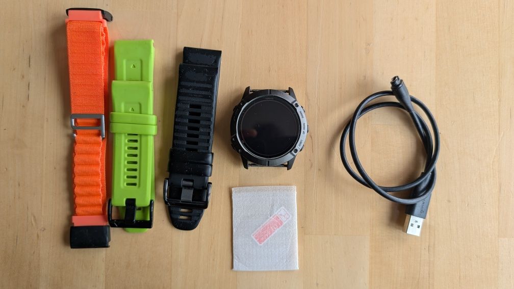 Garmin Fenix 6x Pro Solar + dodatki