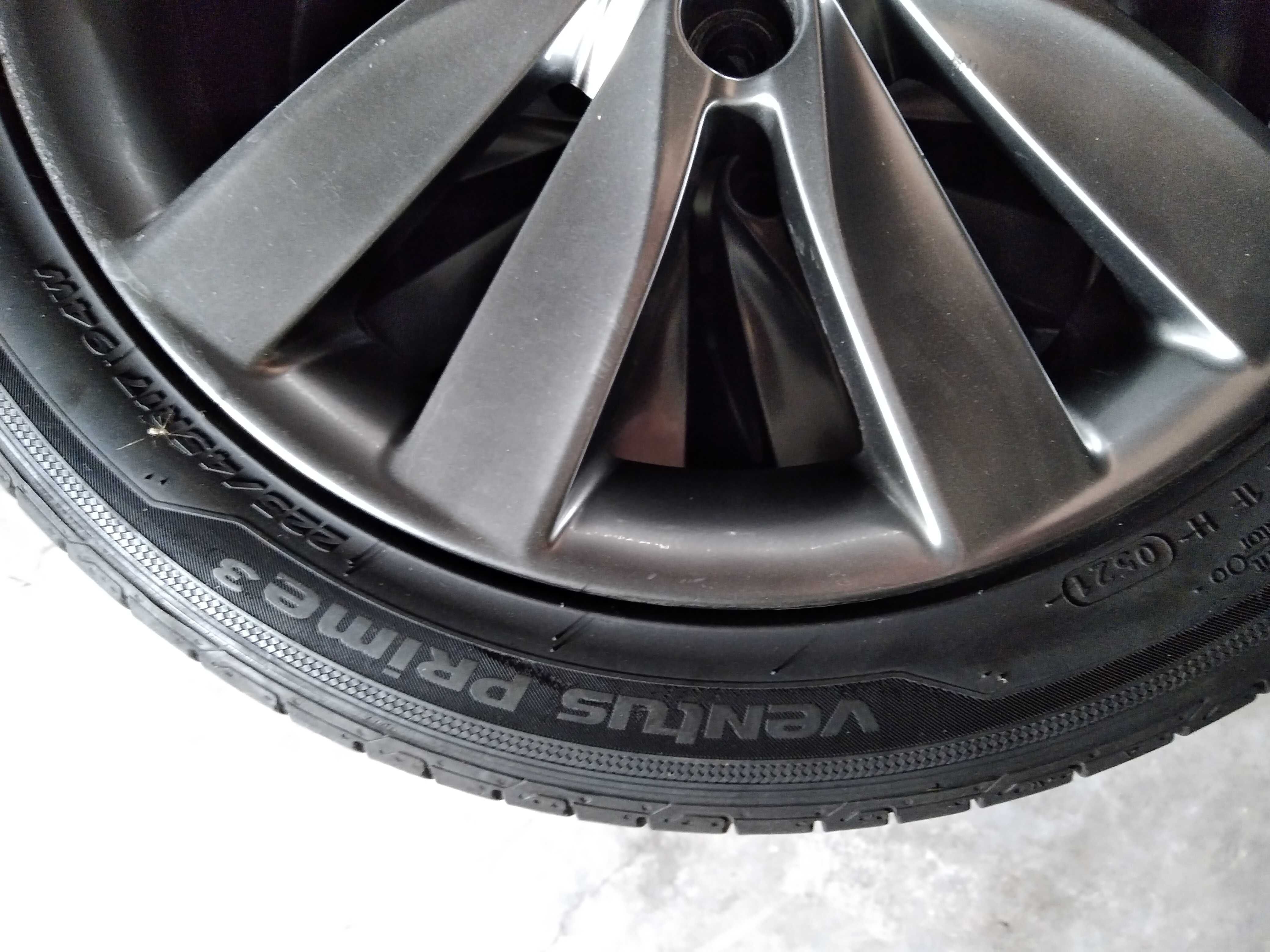 Komplet kół 17” - Felgi KIA + Opony letnie Hankook + Czujniki TPMS