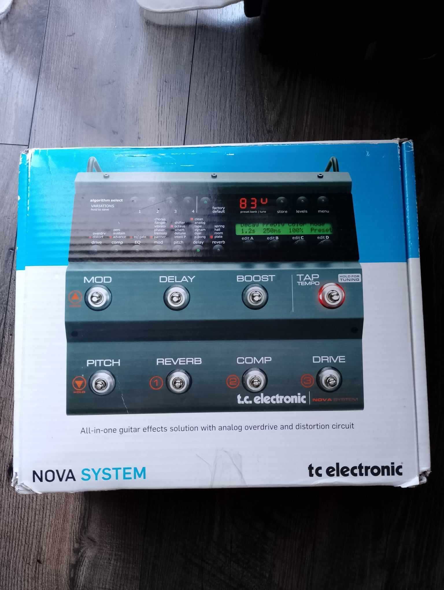 TC Nova System pedalboard  efekt gitarowy processor