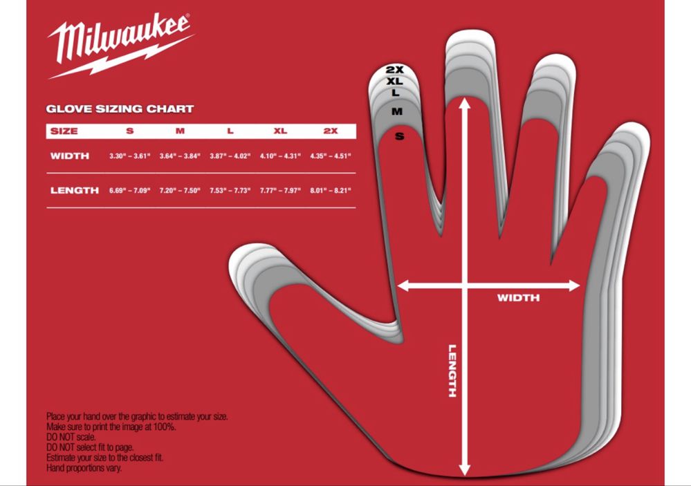 робочі рукавиці Milwaukee (2 пари) L/9 48-22-8727W