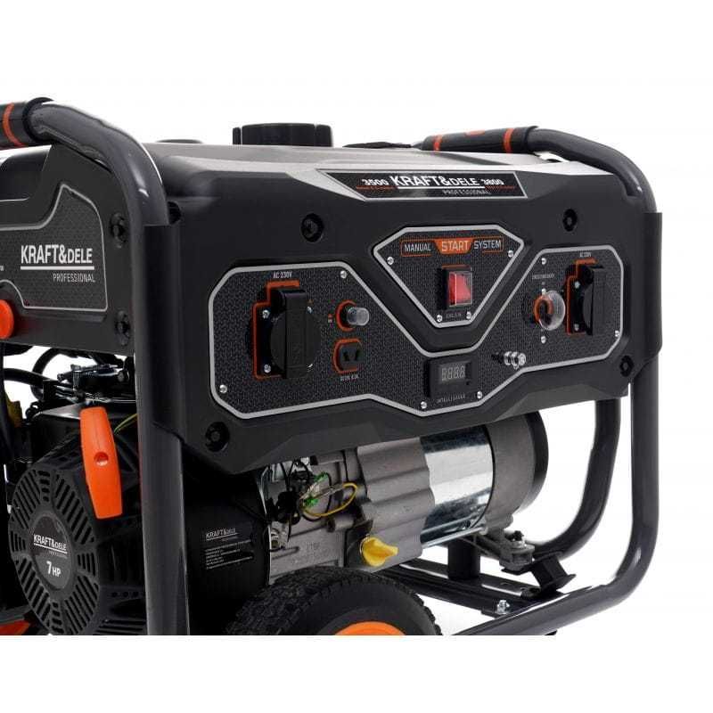 KRAFT&DELE Agregat Prądotwórczy Generator 3,5kw Prąd Avr 380v