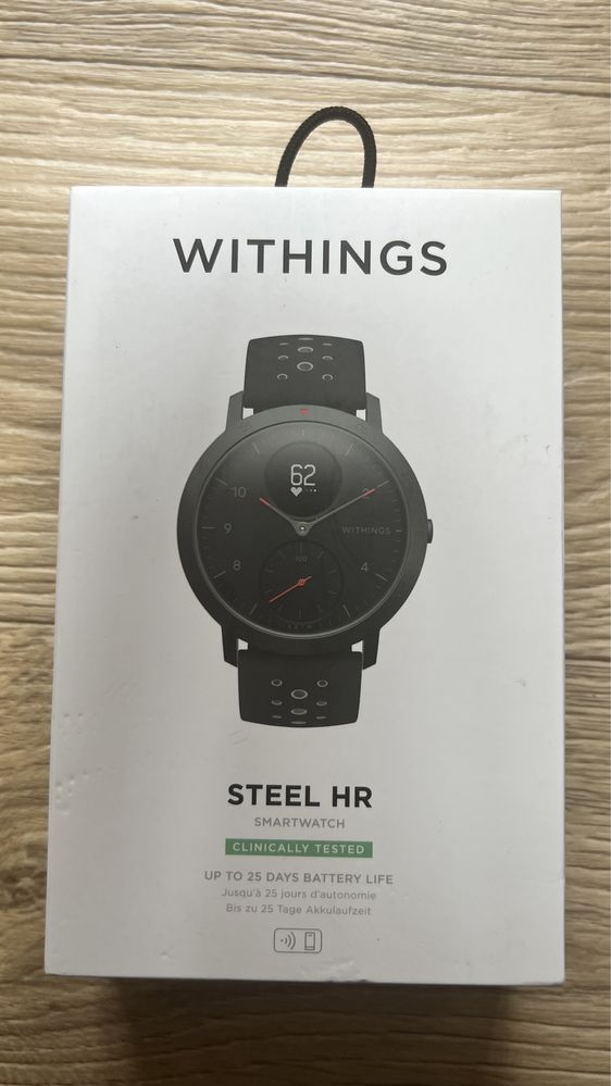 Смарт-часы Nokia WITHINGS Steel HR