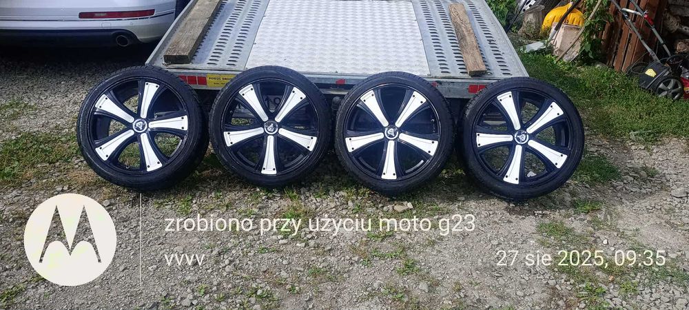 Alufelgi 18 Nowe opony formowe Nikony ładny komplet!