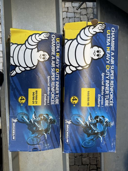 Camaras de ar Michelin reforçada 18” e 21”