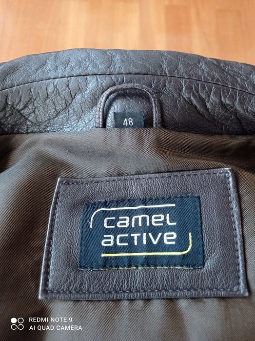 Casaco pele Camel