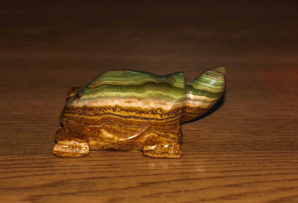 Черепаха из оникса. Сувенир-хороший подарок