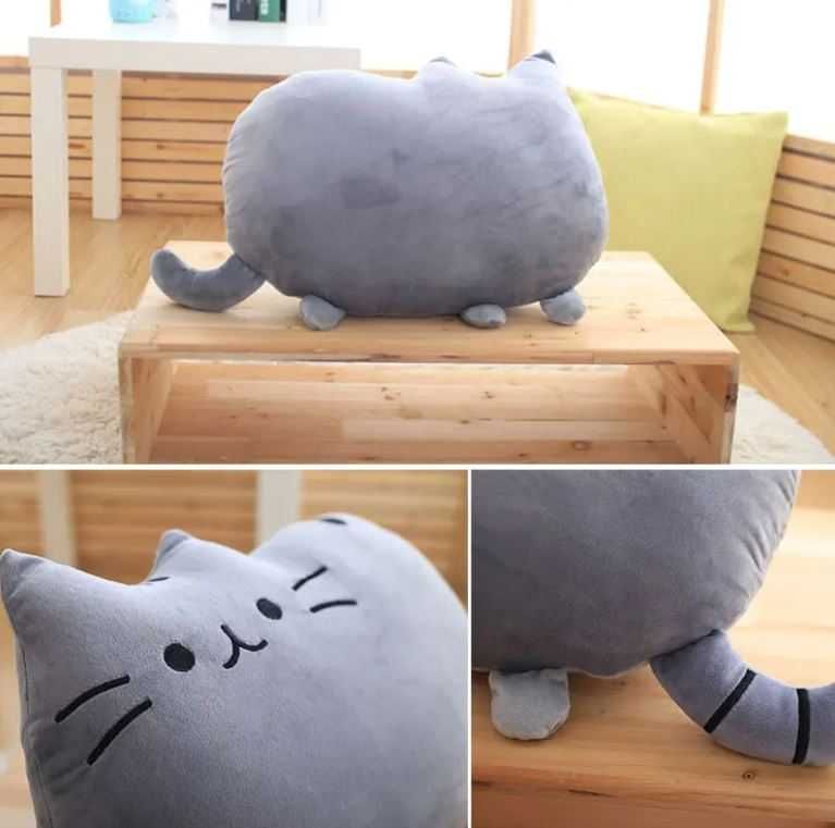 Maskotka Pluszowa Pluszak Kot Pusheen Puszen Poduszka Dziecięca 40 cm