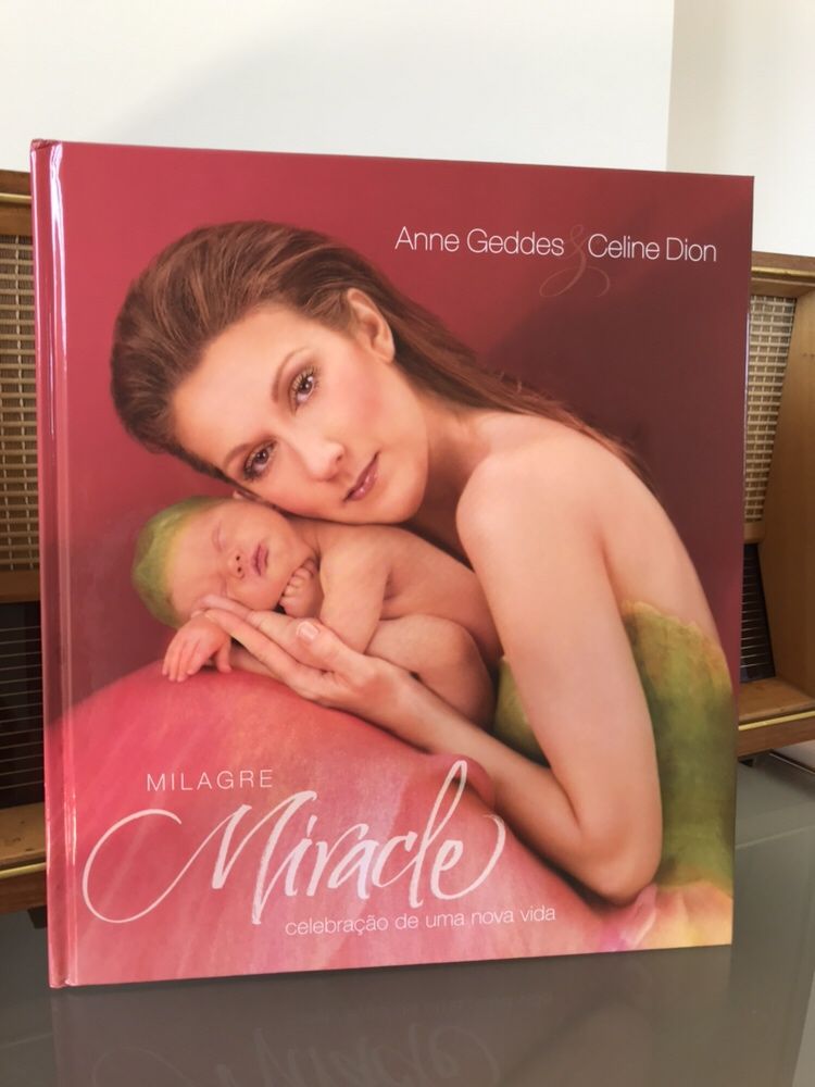 Livro Miracle - Anne Geddes & Celine Dion (inclui CD e DVD)