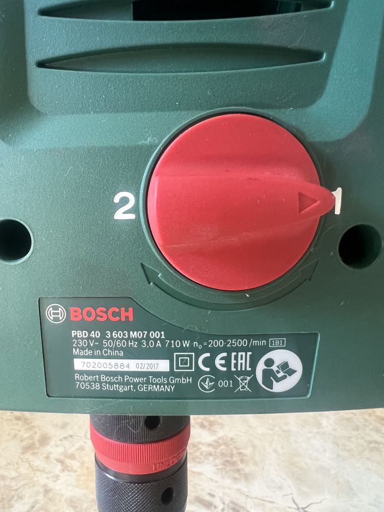Сверлильный станок настольный Bosch PBD 40