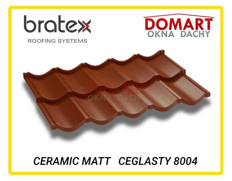 Blachodachówka Bratex Scandinavia Ceramic Matt ŚLĄSK MAŁOPOLSKA