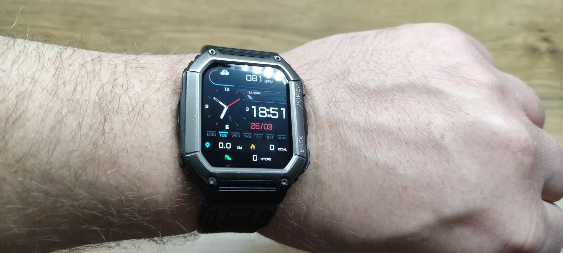 Zegarek smartwatch Rubicon męski