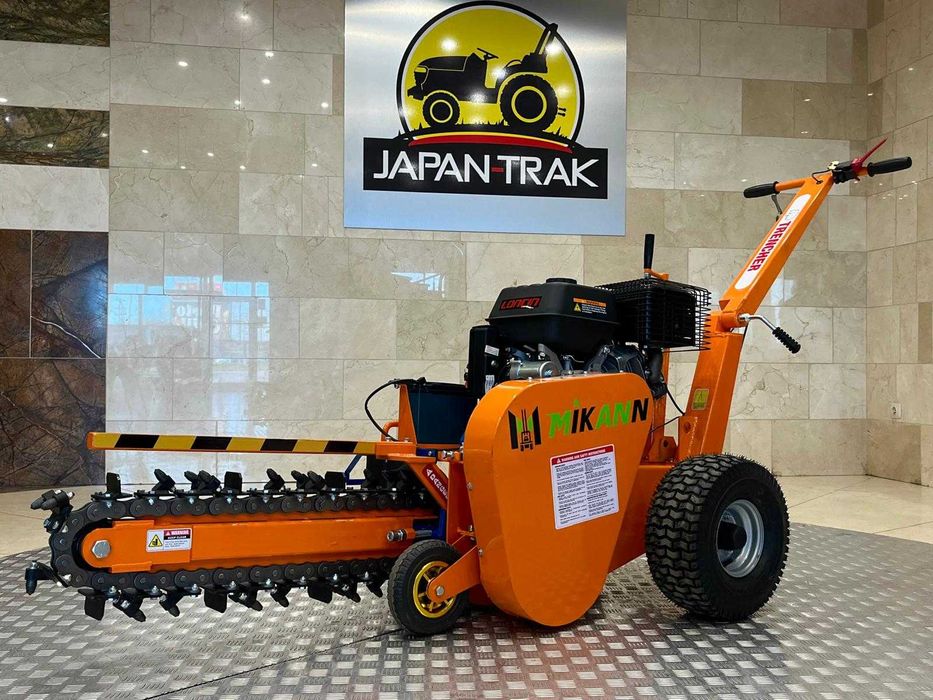 Koparka łańcuchowa do wykopów 60cm Mikann 15KM , El. Start. Japan Trak