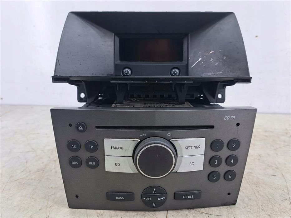 Radio+ wyświetlacz kpl Opel Astra H III 2004-13 BLAUPUNKT 13190856 13208194