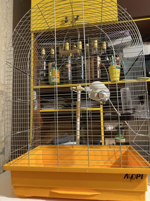 Велика клітка для папуги кенара