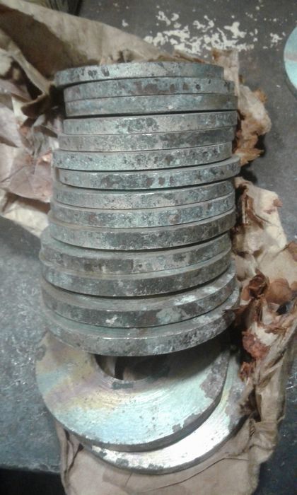 Шайбы с покрытием